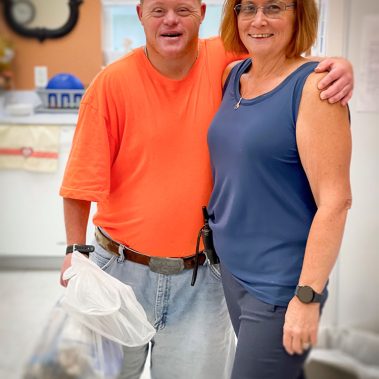 PHOTO OF DSP AND CLIENT