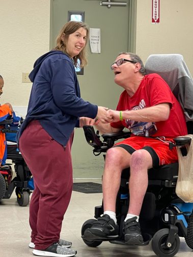 The Arc of Marion Client Photo.