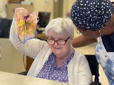 The Arc of Marion Client Photo.