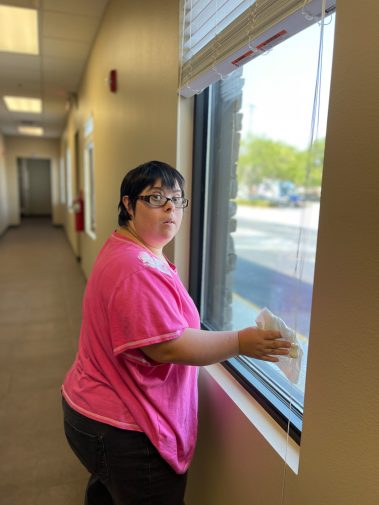 The Arc of Marion Client Photo.