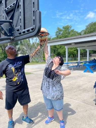 The Arc of Marion Client Photo.