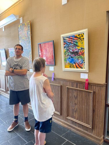 The Arc of Marion Client Photo.