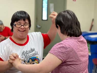 The Arc of Marion Client Photo.