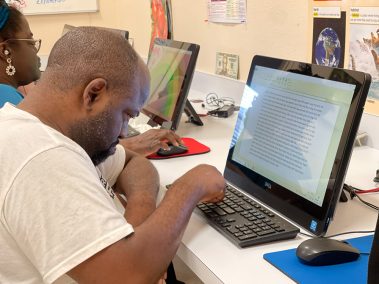 The Arc of Marion Client Photo.