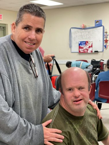 The Arc of Marion Client Photo.