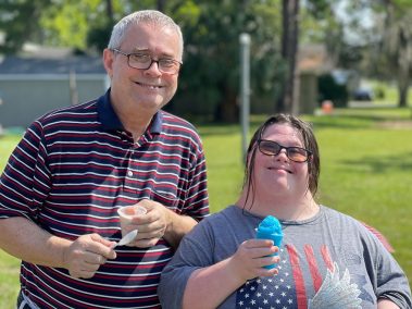 The Arc of Marion Client Photo.