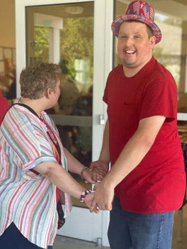 The Arc of Marion Client Photo.