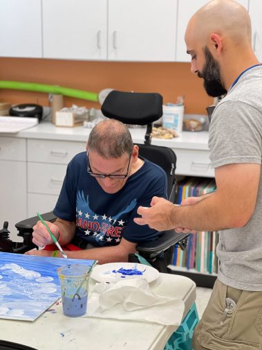 The Arc of Marion Client Photo.