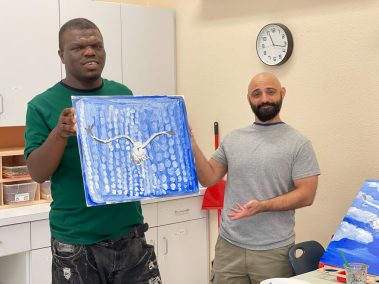 The Arc of Marion Client Photo.