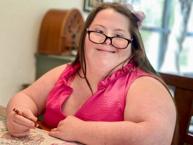 The Arc of Marion Client Photo.