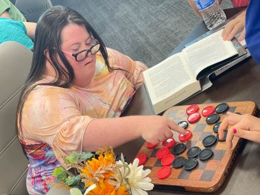 The Arc of Marion Client Photo.