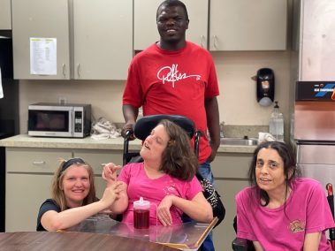 The Arc of Marion Client Photo.