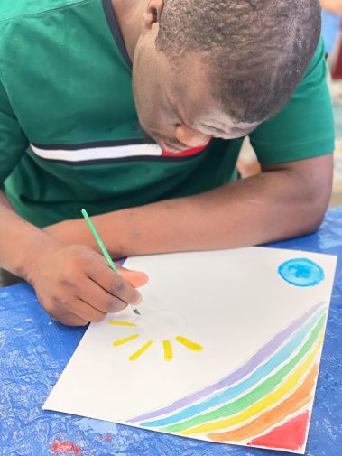 The Arc of Marion Client Photo.