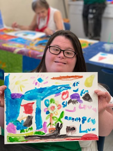 The Arc of Marion Client Photo.