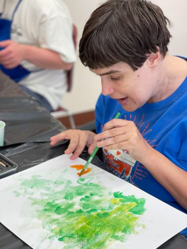 The Arc of Marion Client Photo.