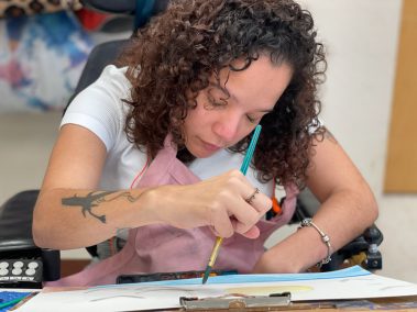 The Arc of Marion Client Photo.