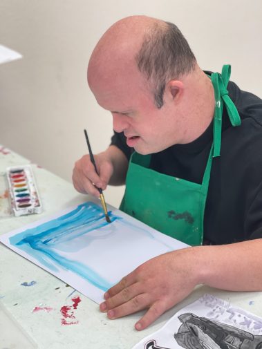 The Arc of Marion Client Photo.