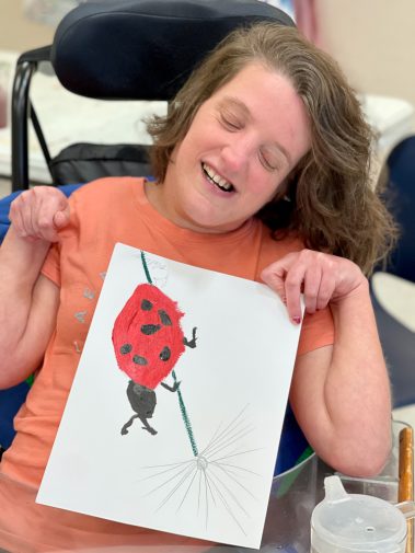 The Arc of Marion Client Photo.