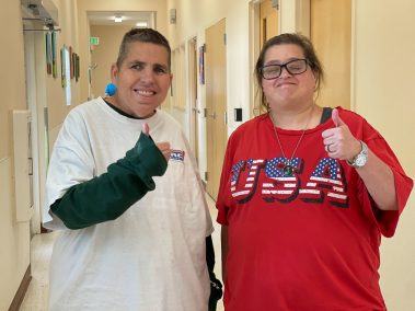 The Arc of Marion Client Photo.