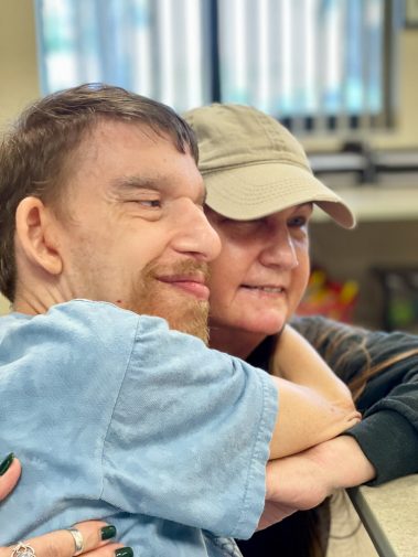 The Arc of Marion Client Photo.